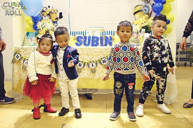 sinh nhật giòn tan tiếng cười