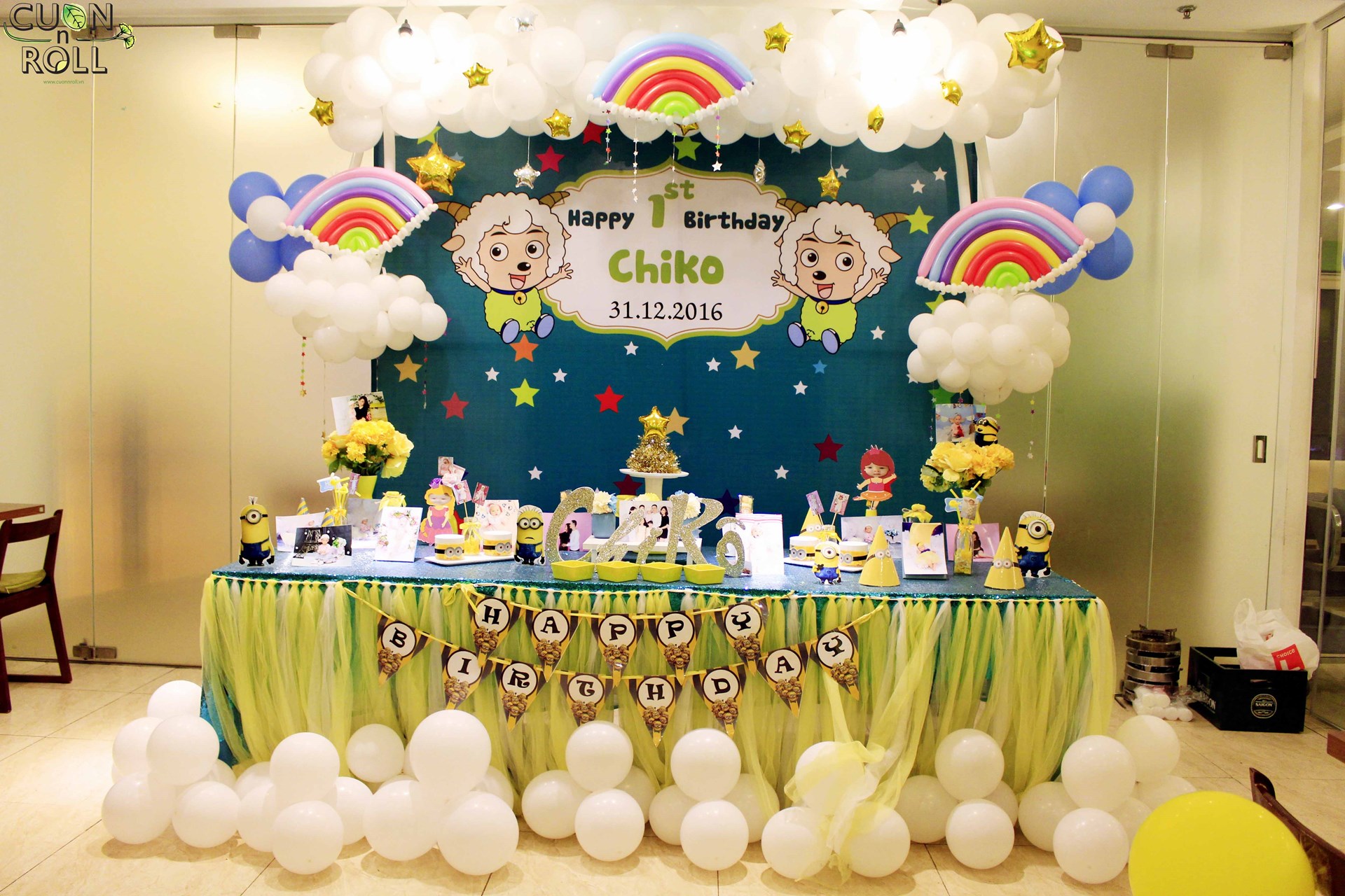 Đến với Cuốn để trải nghiệm sinh nhật trọn gói giá cực kì ưu đãi