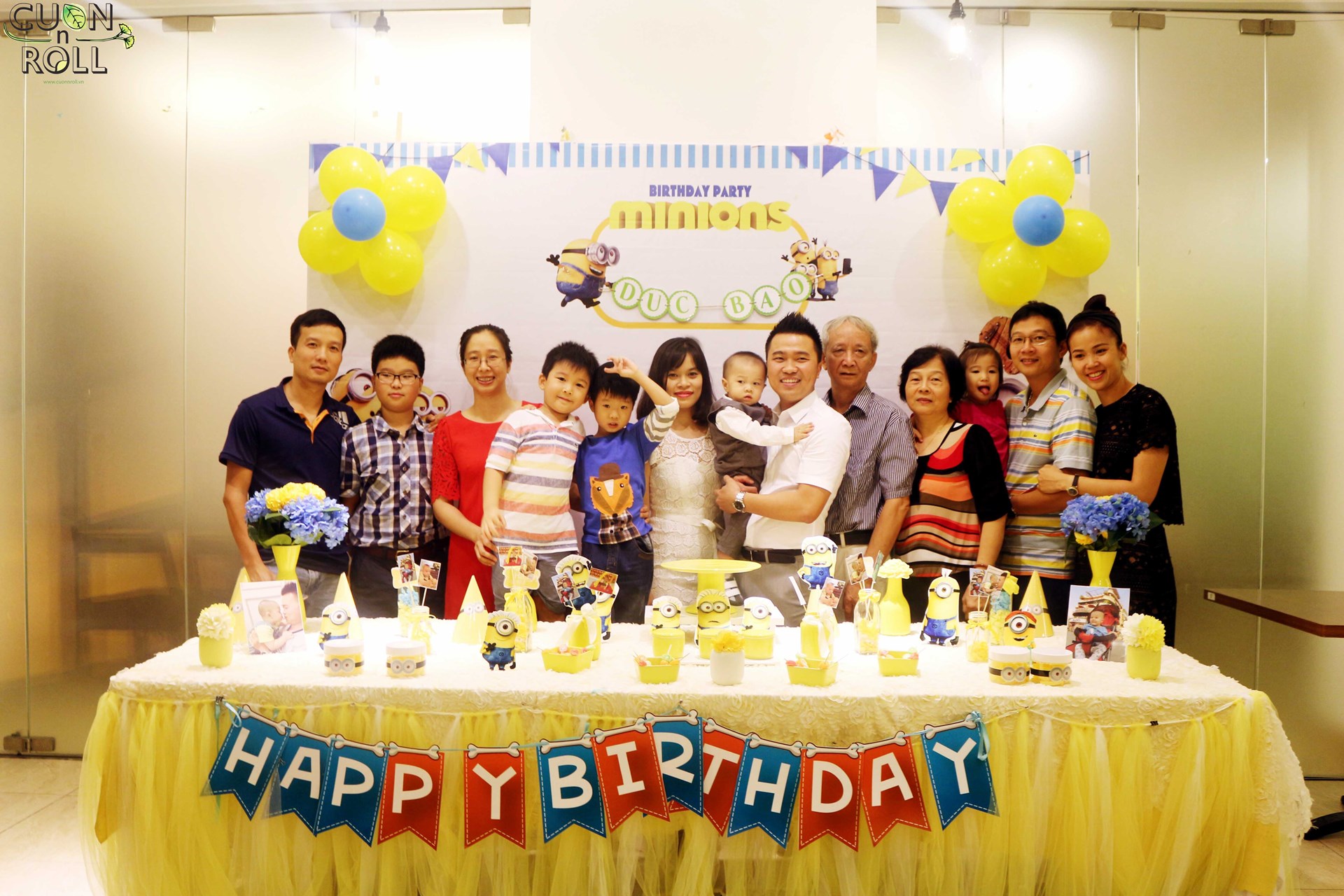 Đến với Cuốn để trải nghiệm sinh nhật trọn gói giá cực kì ưu đãi