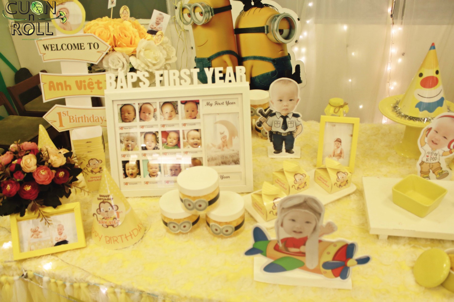 Đến với Cuốn để trải nghiệm sinh nhật trọn gói giá cực kì ưu đãi