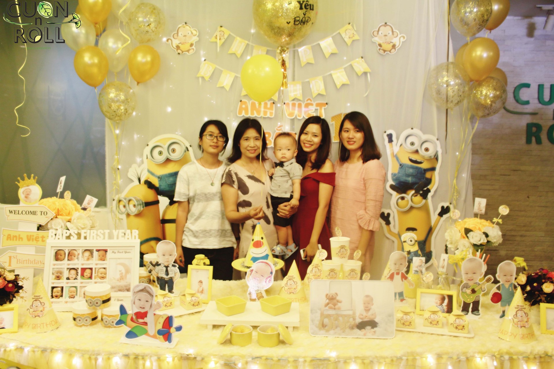 Đến với Cuốn để trải nghiệm sinh nhật trọn gói giá cực kì ưu đãi