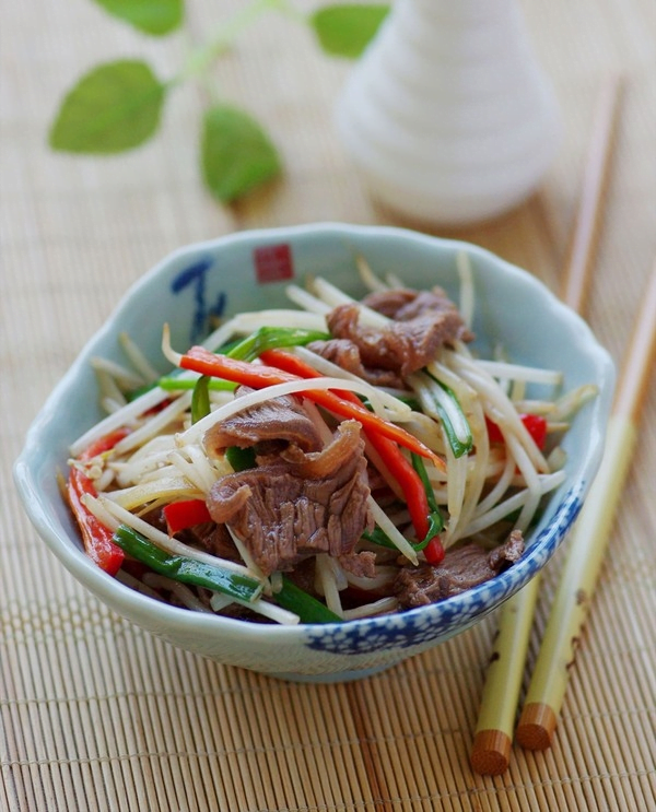 thực đơn thanh đạm ngày hè