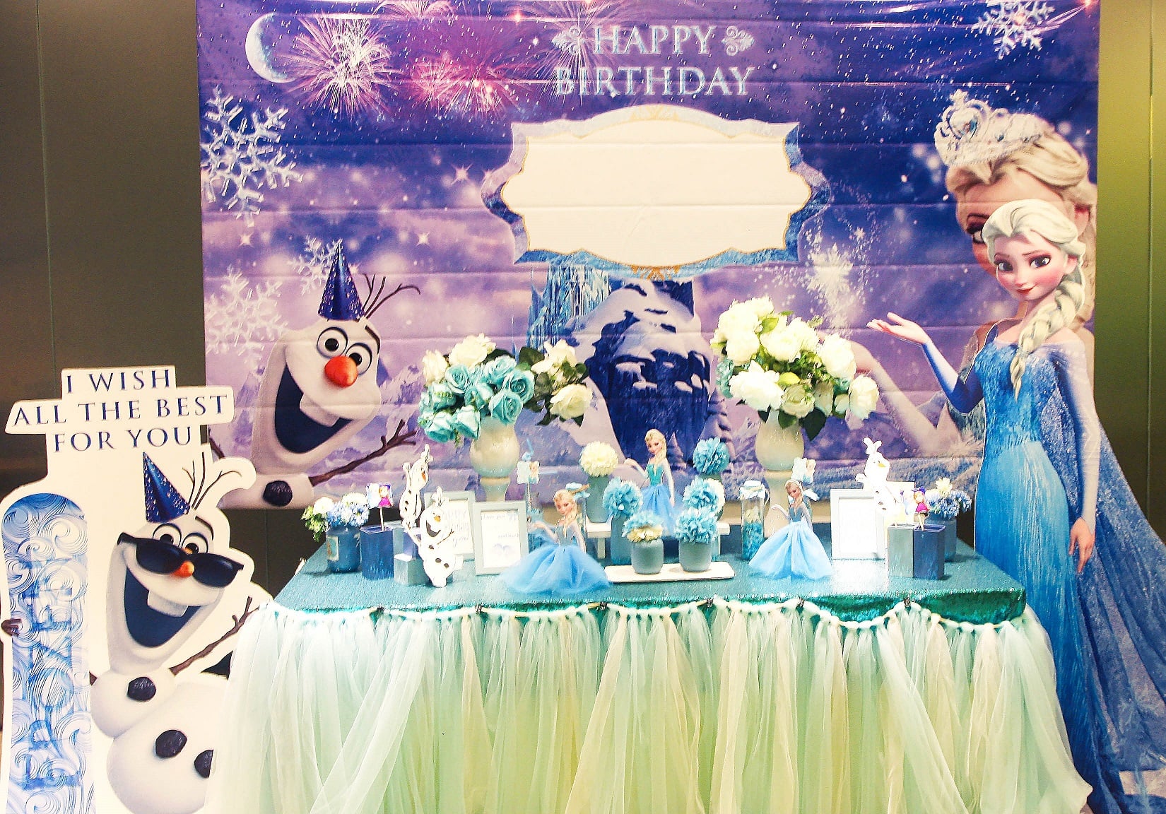 Bữa tiệc lộng lẫy dành tặng công chúa nhỏ