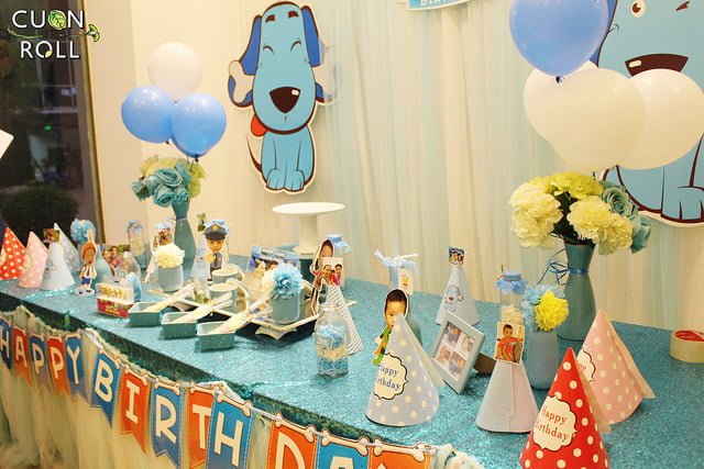 tổ chức sinh nhật tại nhà