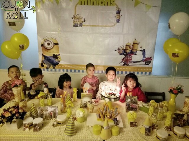 tổ chức sinh nhật tại nhà