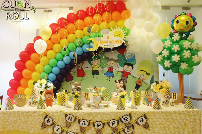 Gợi ý trang trí phòng sinh nhật cho bé tại nhà