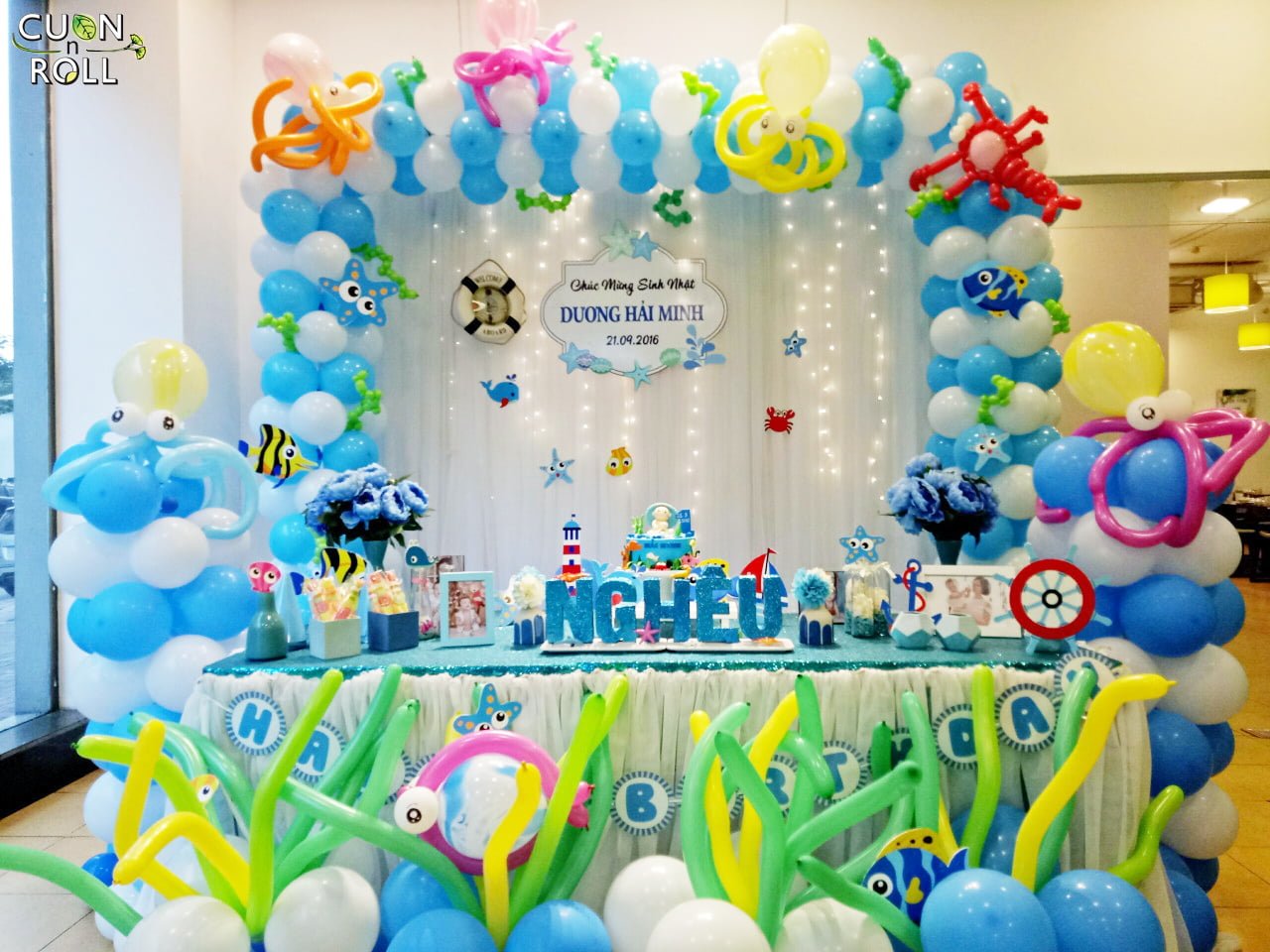 3 chủ đề trang trí sinh nhật bằng bóng hot nhất năm 2018