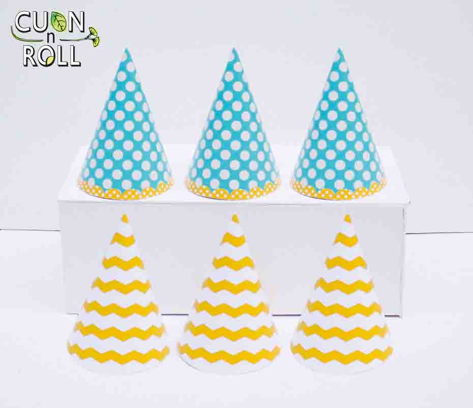 Tự làm mũ sinh nhật cho bé