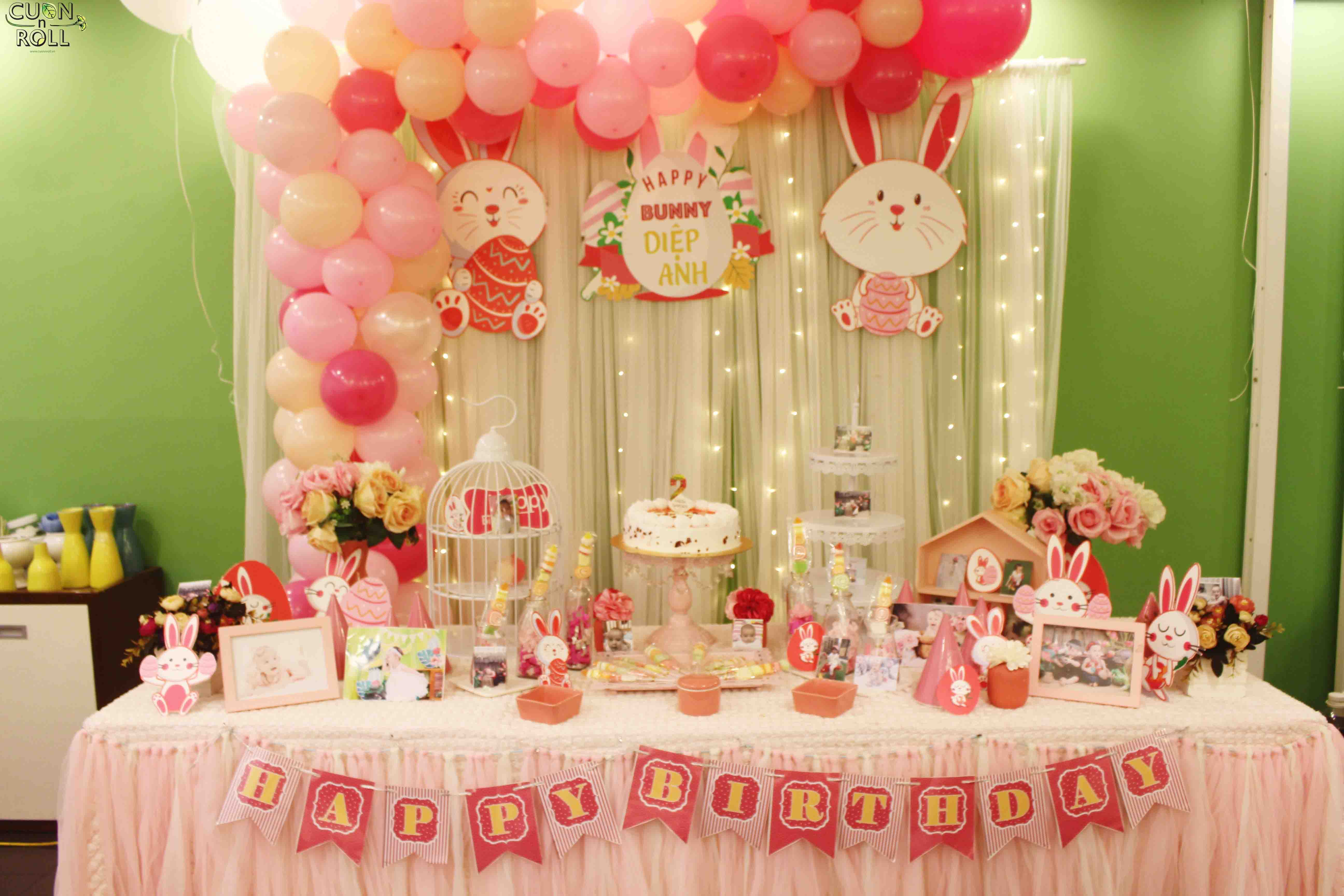 trang trí sinh nhật cho bé