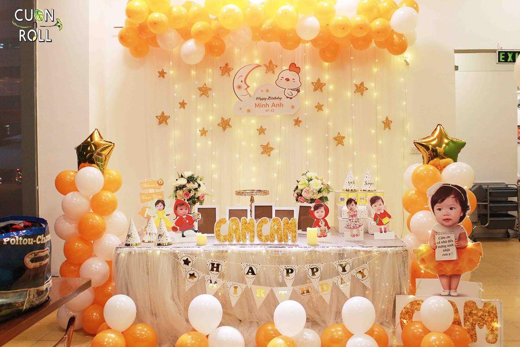 Tổ chức sinh nhật cho bé