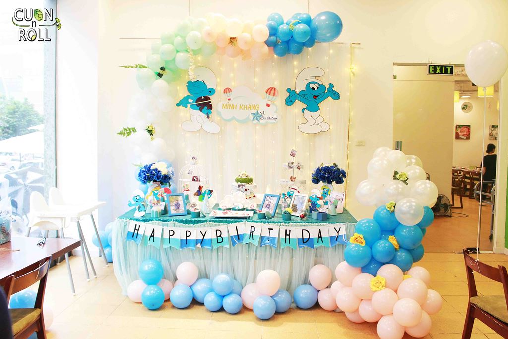 Tổ chức đầy tháng cho bé