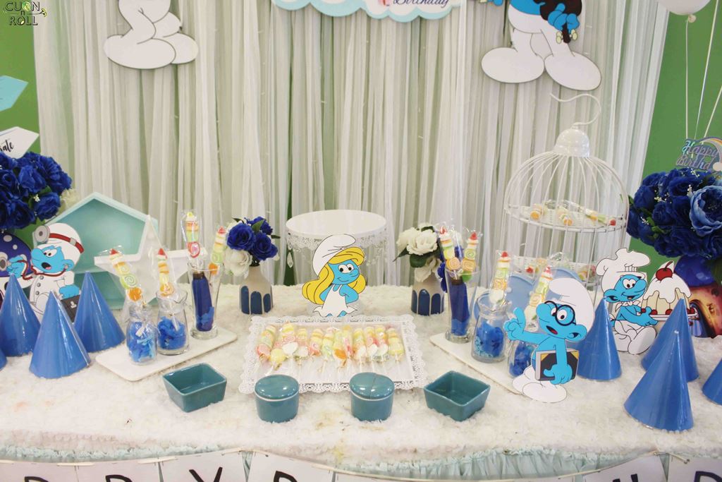 Trang trí đầy tháng bé