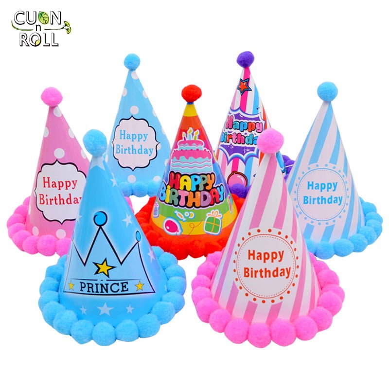 mũ sinh nhật cho bé