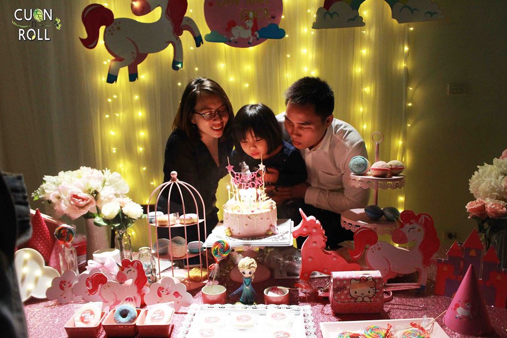 tổ chức sinh nhật cho bé