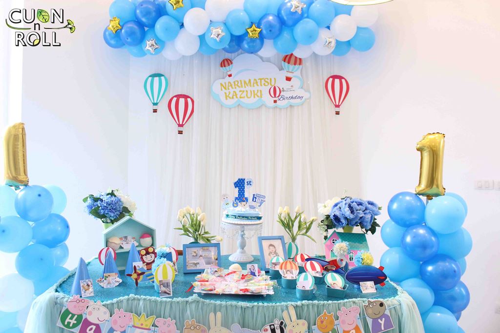 Trang trí sinh nhật cho bé