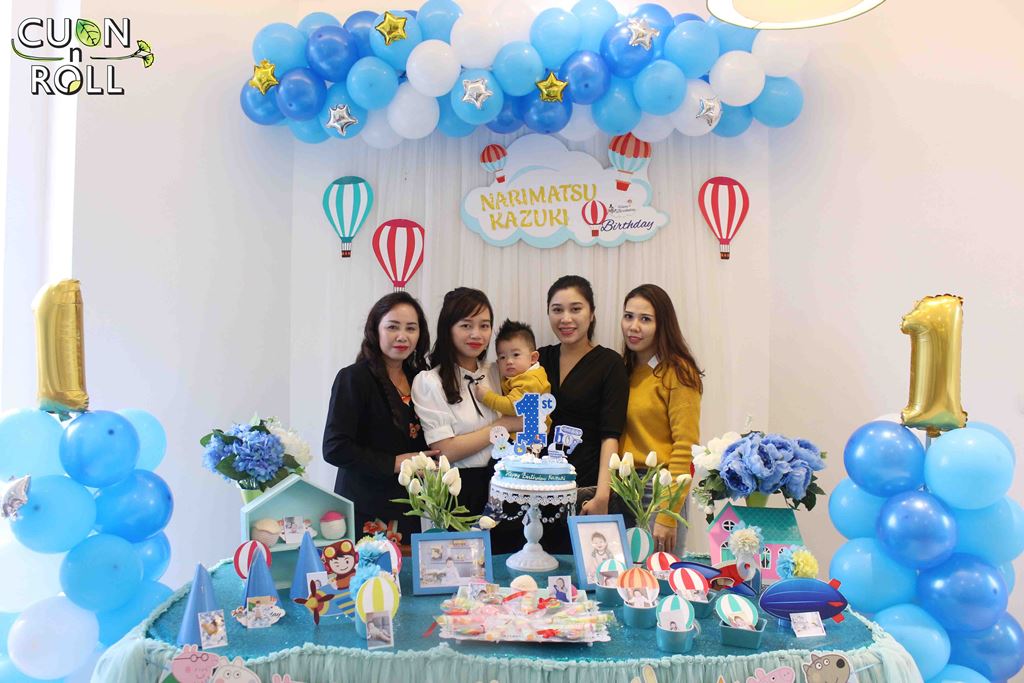 tổ chức sinh nhật cho bé