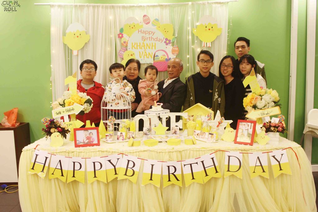 tổ chức sinh nhật cho bé