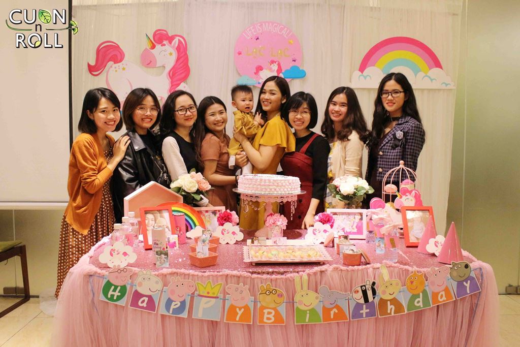 tổ chức sinh nhật cho bé