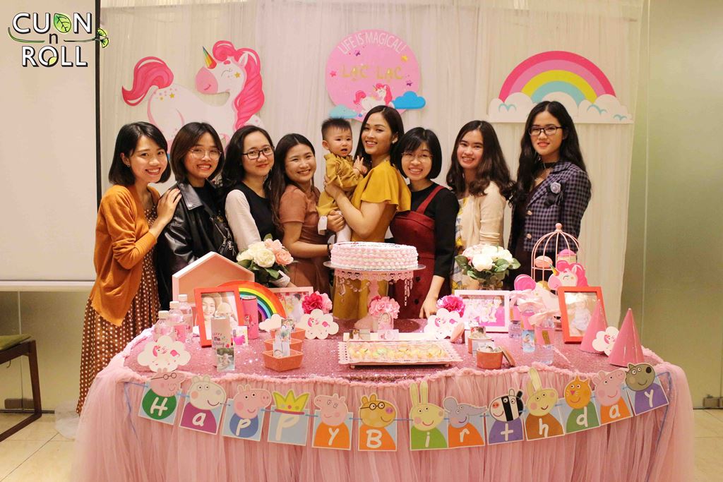 tổ chức sinh nhật cho bé