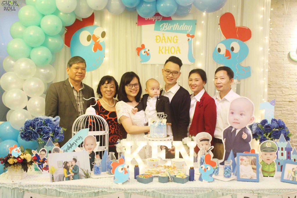 tổ chức sinh nhật cho bé