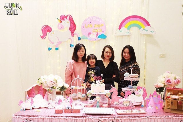 Trang trí sinh nhật cho bé 5 tuổi