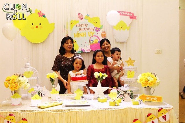 cách tổ chức sinh nhật cho bé gái
