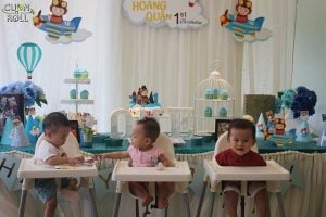 hoạt động tổ chức sinh nhật đơn giản cho bé