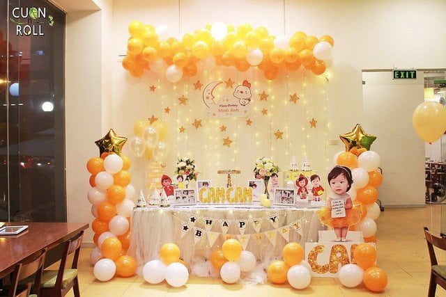 Trang trí sinh nhật cho bé 4 tuổi 1