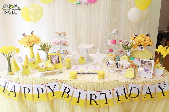 trng trí tiệc sinh nhật cho bé 2