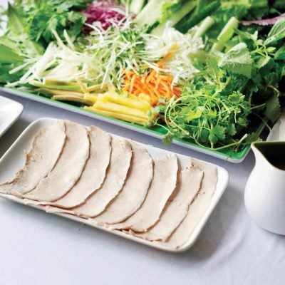 Bánh tráng cuốn thịt heo Đà Nẵng