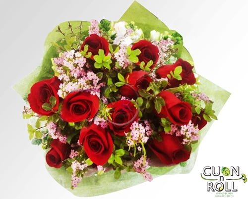 Hoa hồng nhung đẹp đến xiêu lòng