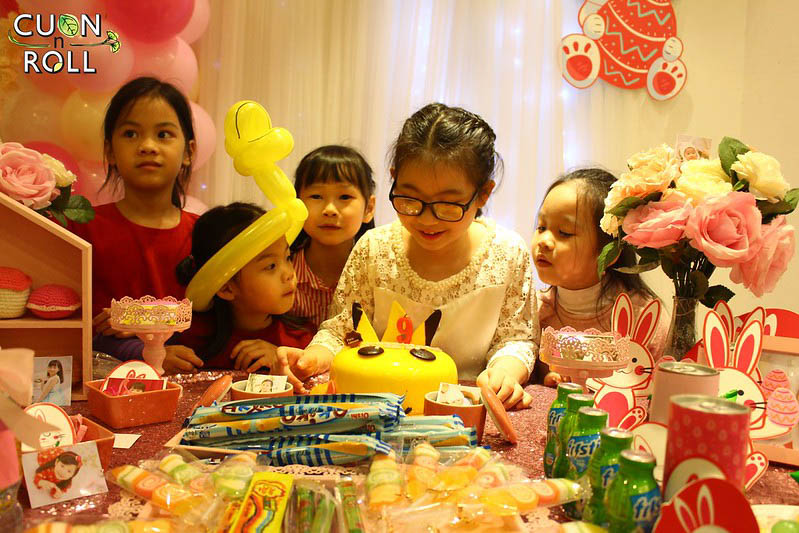 Tiệc Sinh nhật trọn vẹn của bé Hồ Quỳnh Anh