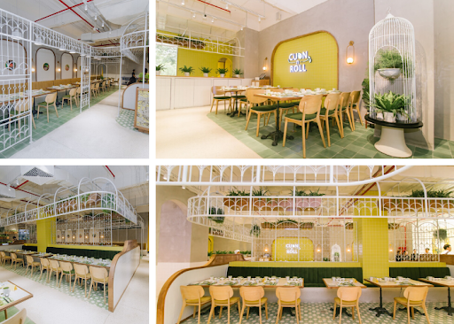 Nhà hàng có không gian thoải mái cho các bé thỏa sức vui chơi