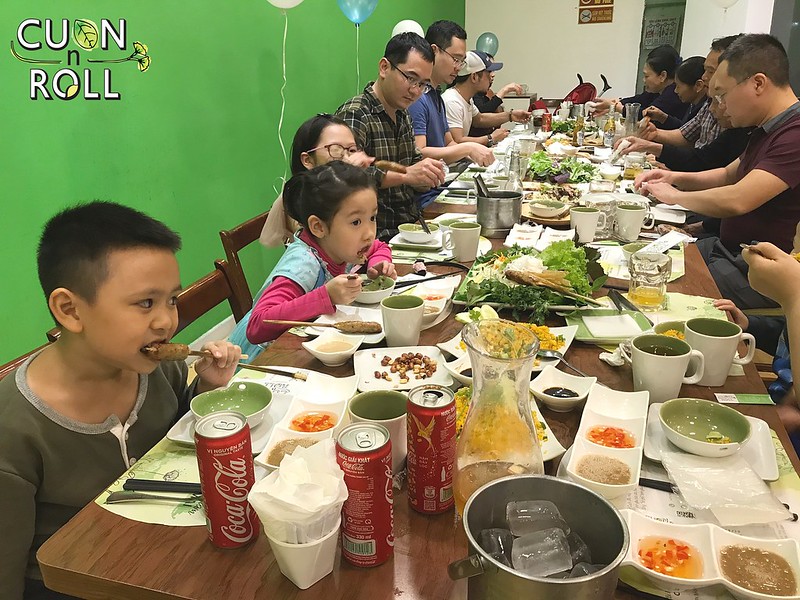 thực đơn món ăn phong phú, đa dạng