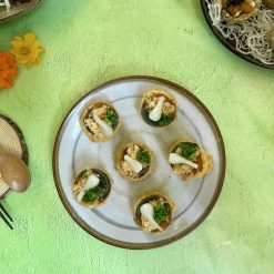 Trứng khói đậu hũ chiên